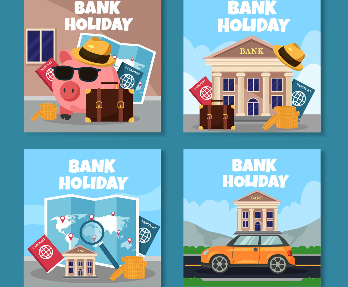 Bank Holiday Social Media Post Template