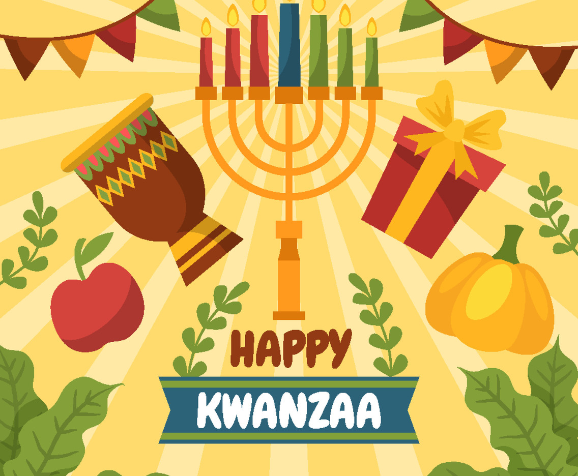 Happy Kwanzaa Concept