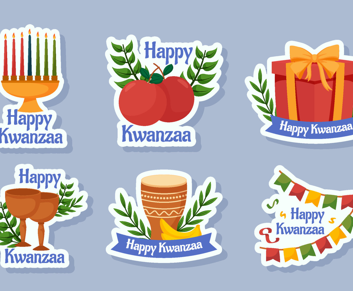 Kwanzaa Festivity Sticker Pack