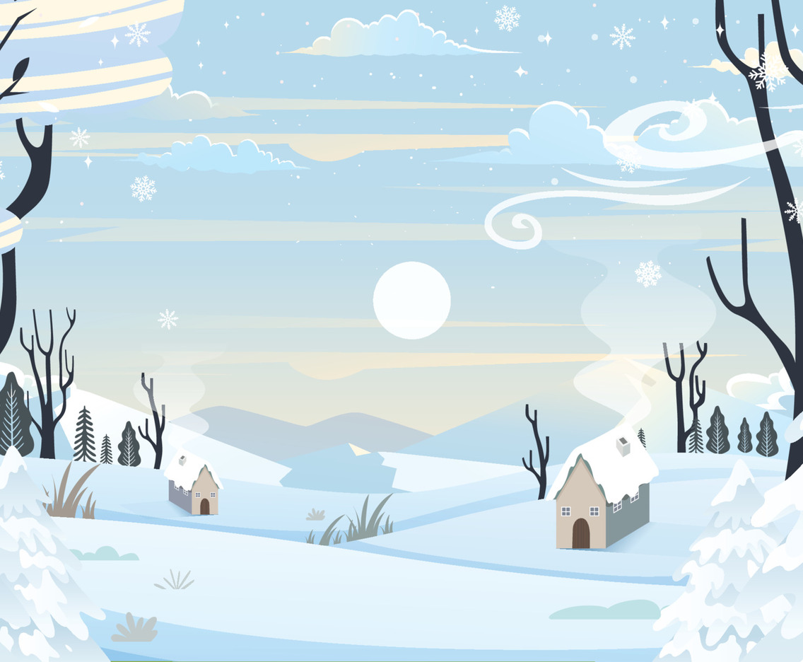 Winter Nature Background