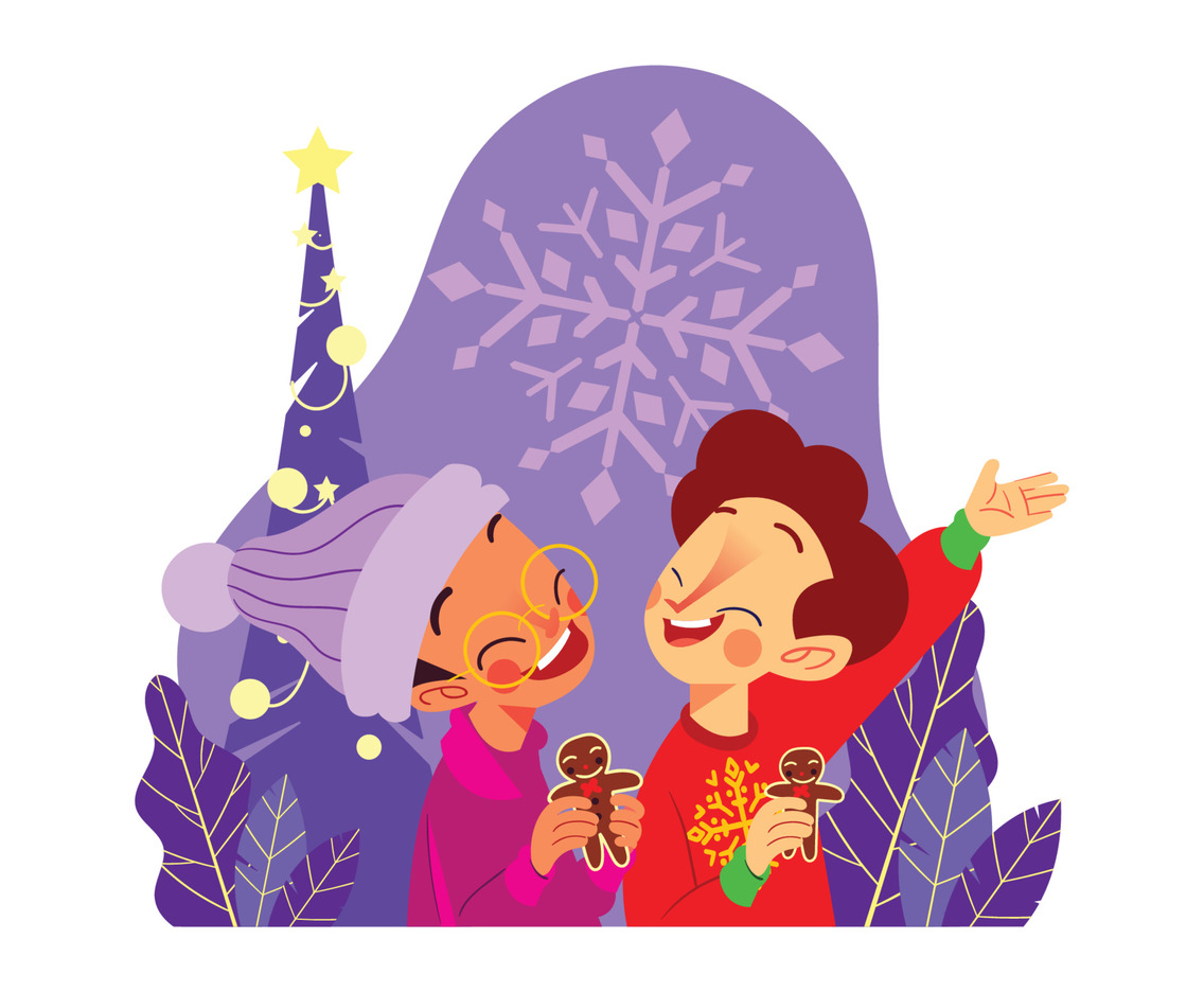 Gingerbread Party with Best Friend