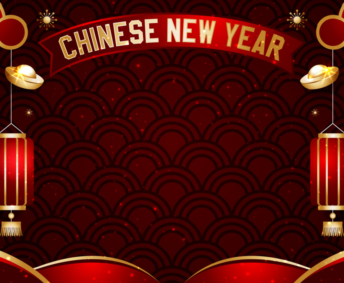 2023 Water Rabbit Chinese New Year Background