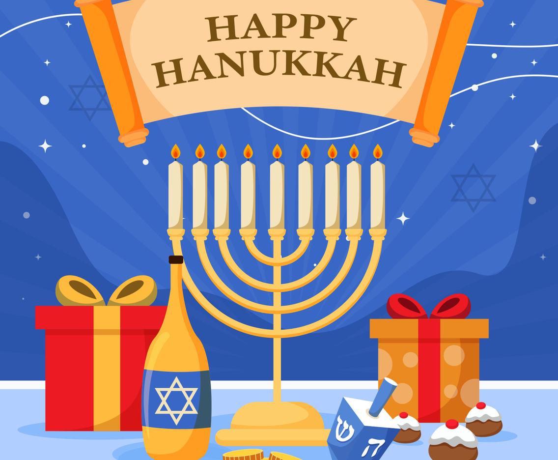 Happy Hanukkah Concept
