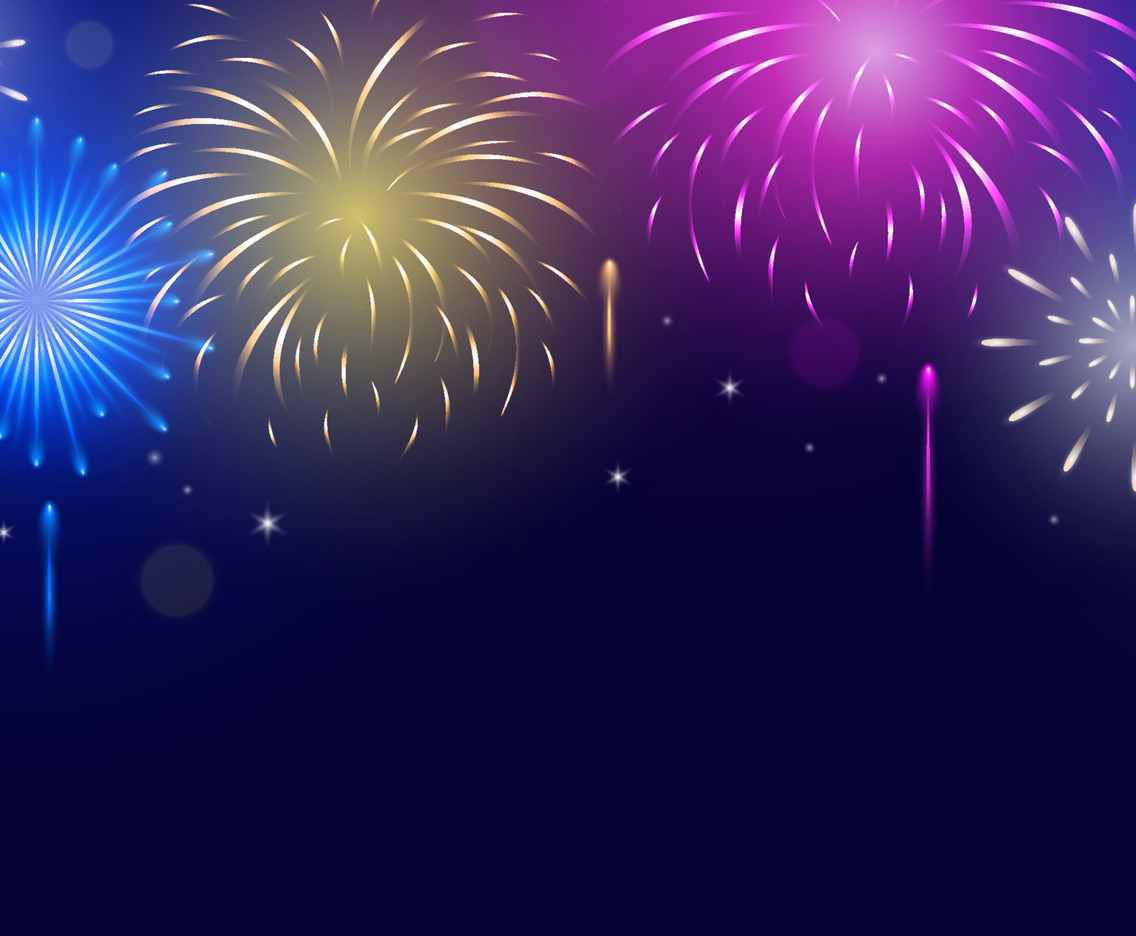 Fireworks Festivity Background