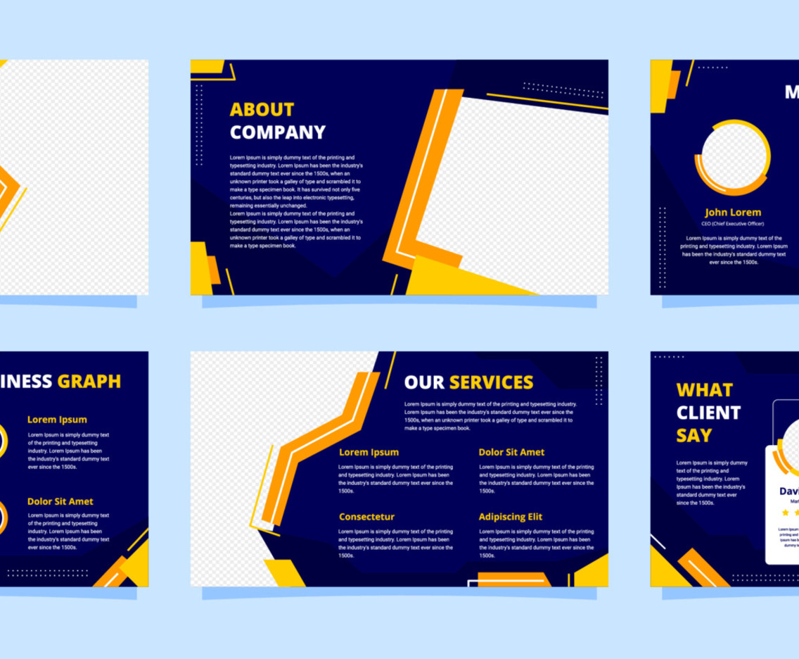 Company Profile Presentation Templates