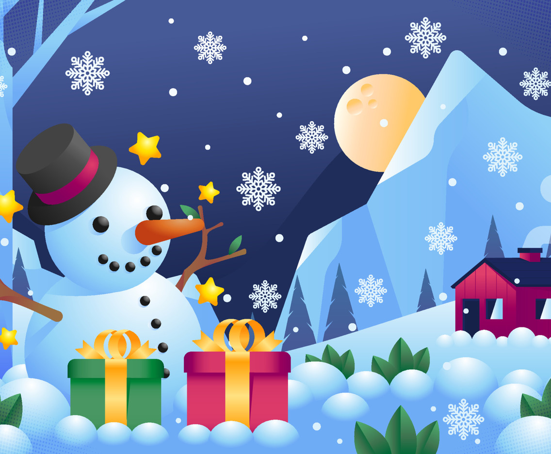 A Christmas Gift For The Snowman