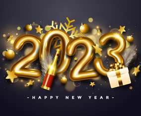 Happy New Year 2023 Concept