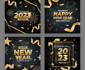 Festival New Year 2023 Social Media Post