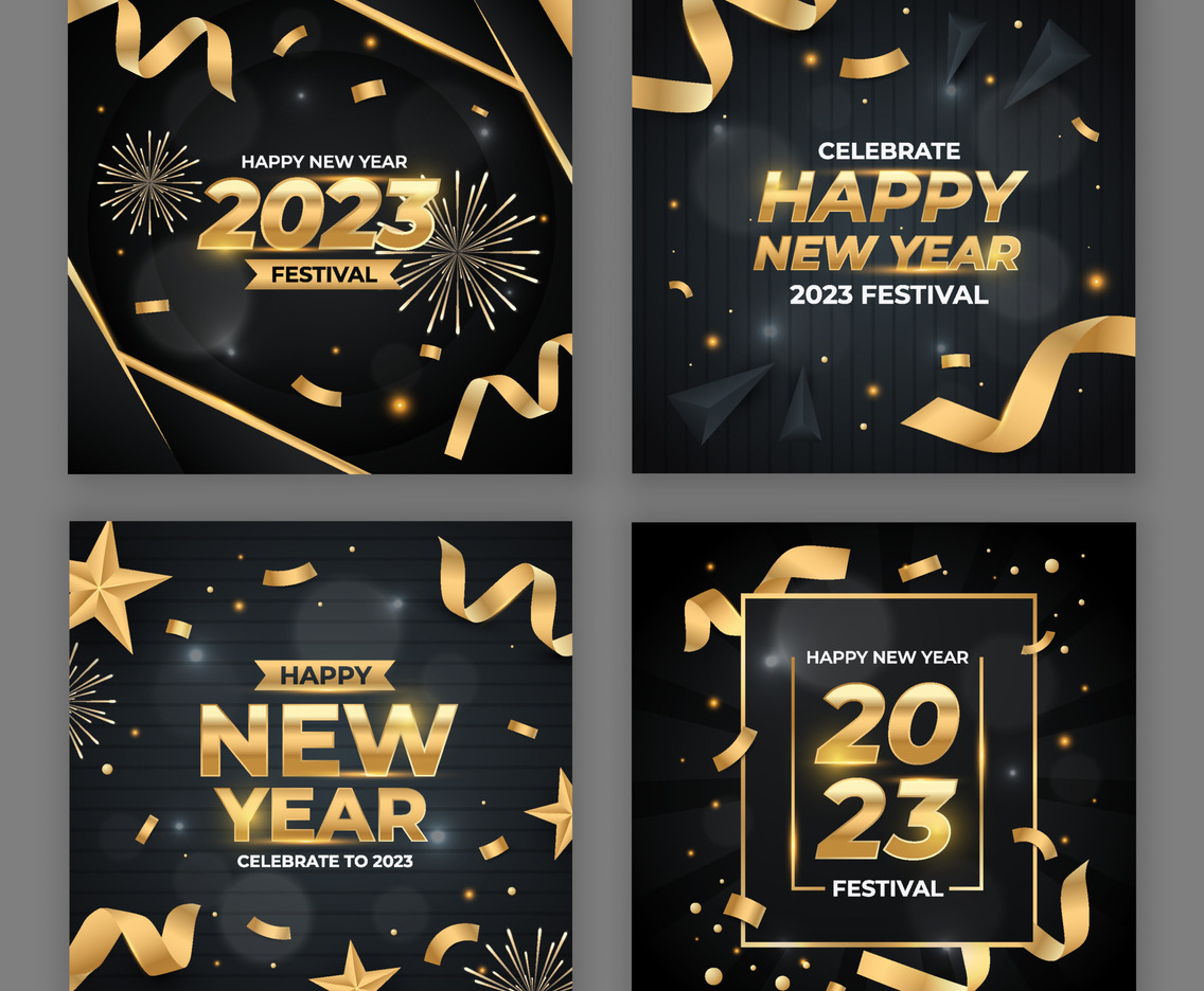 Festival New Year 2023 Social Media Post
