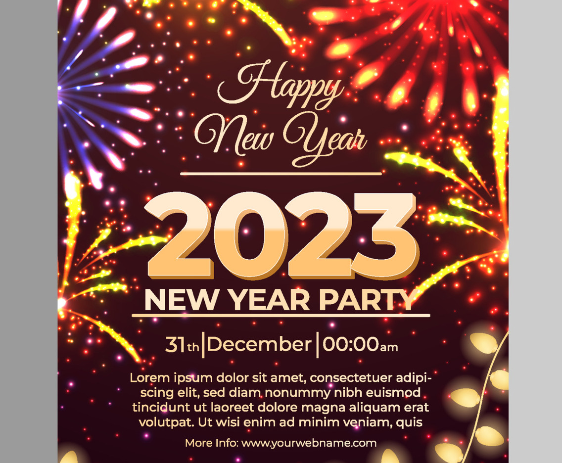 New Year Party Poster