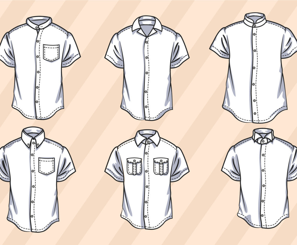 Types of Collars Short Sleeves