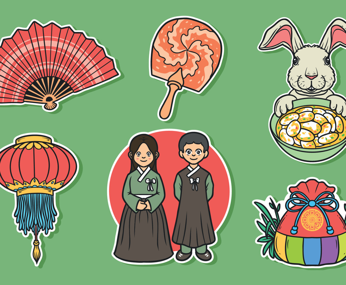 Seollal Korean New Year Stickers