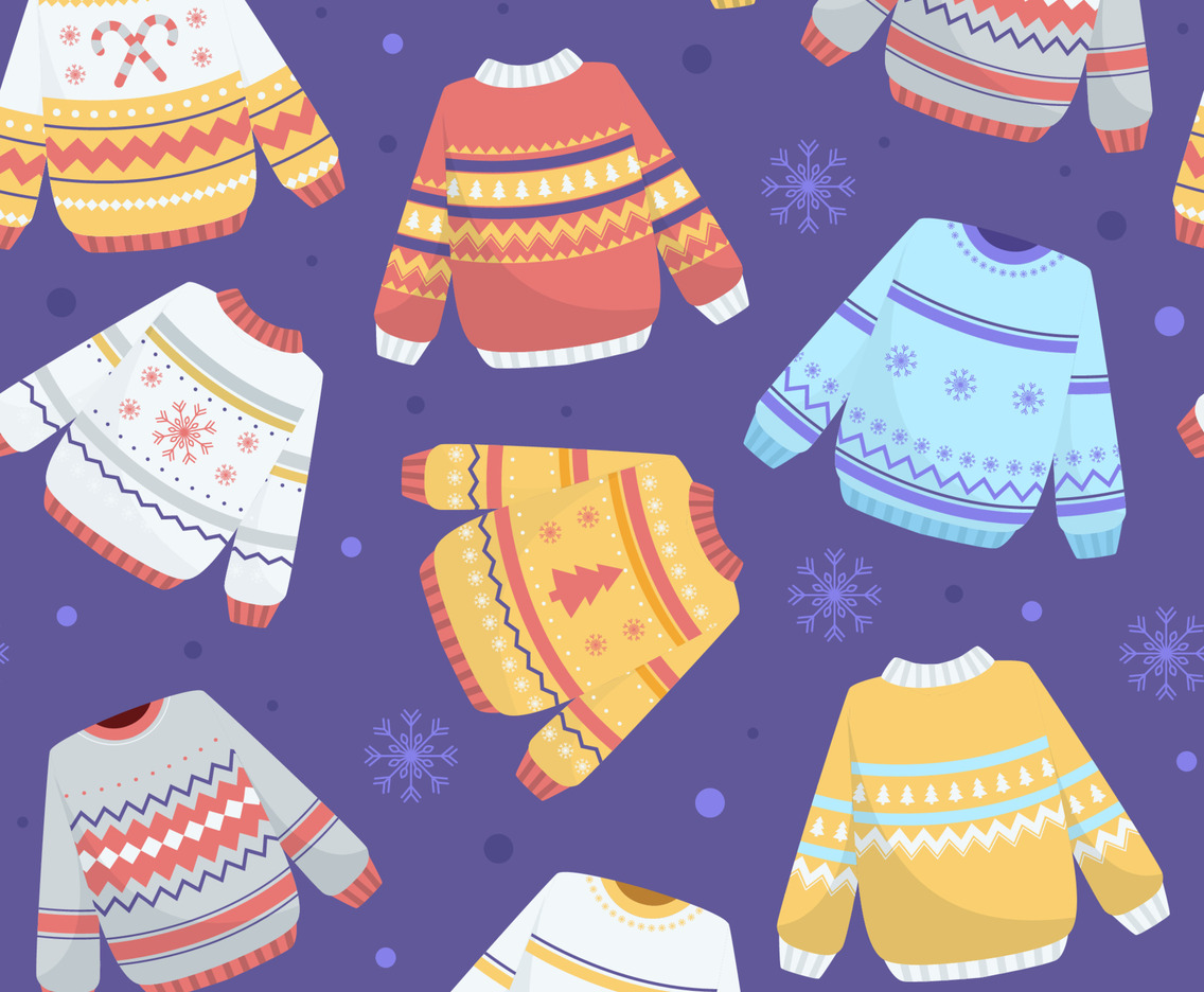 Ugly Sweaters Seamless