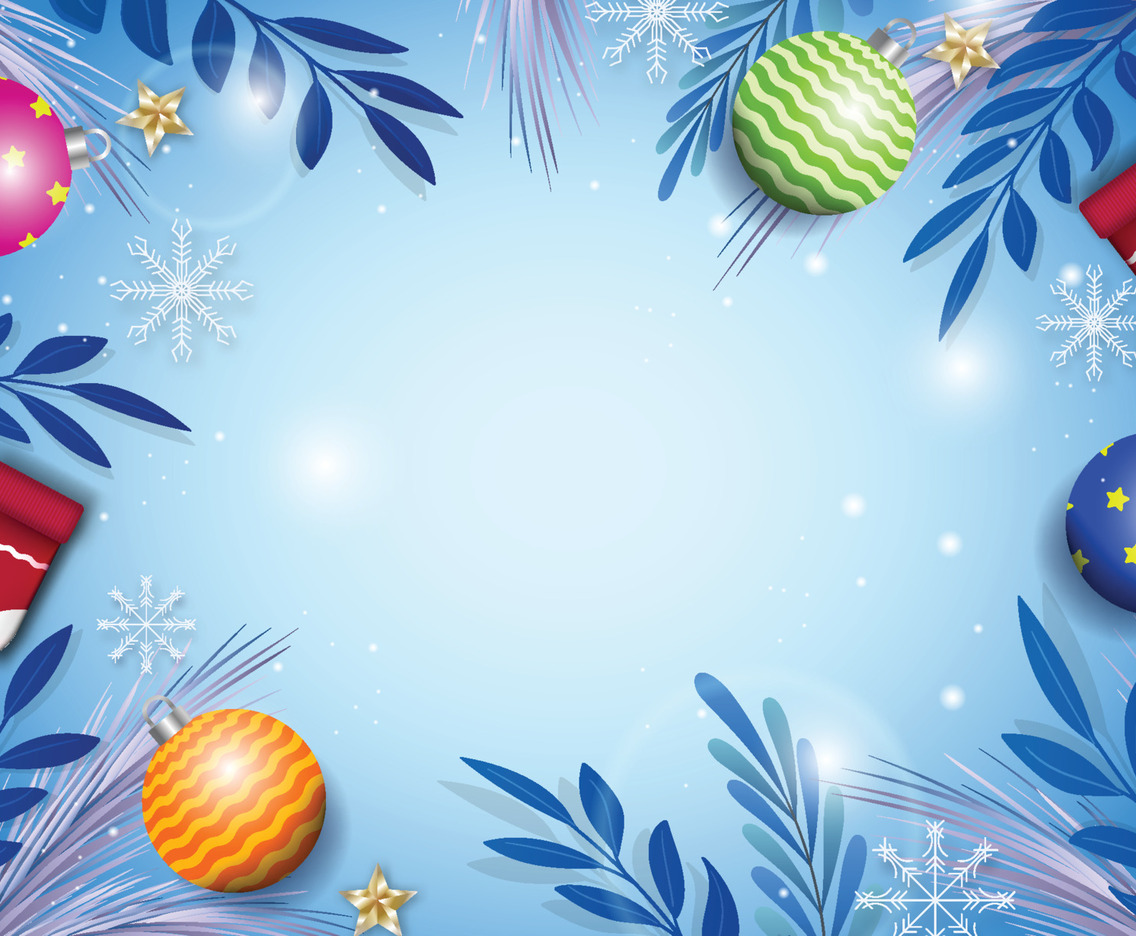 Winter Christmas Background