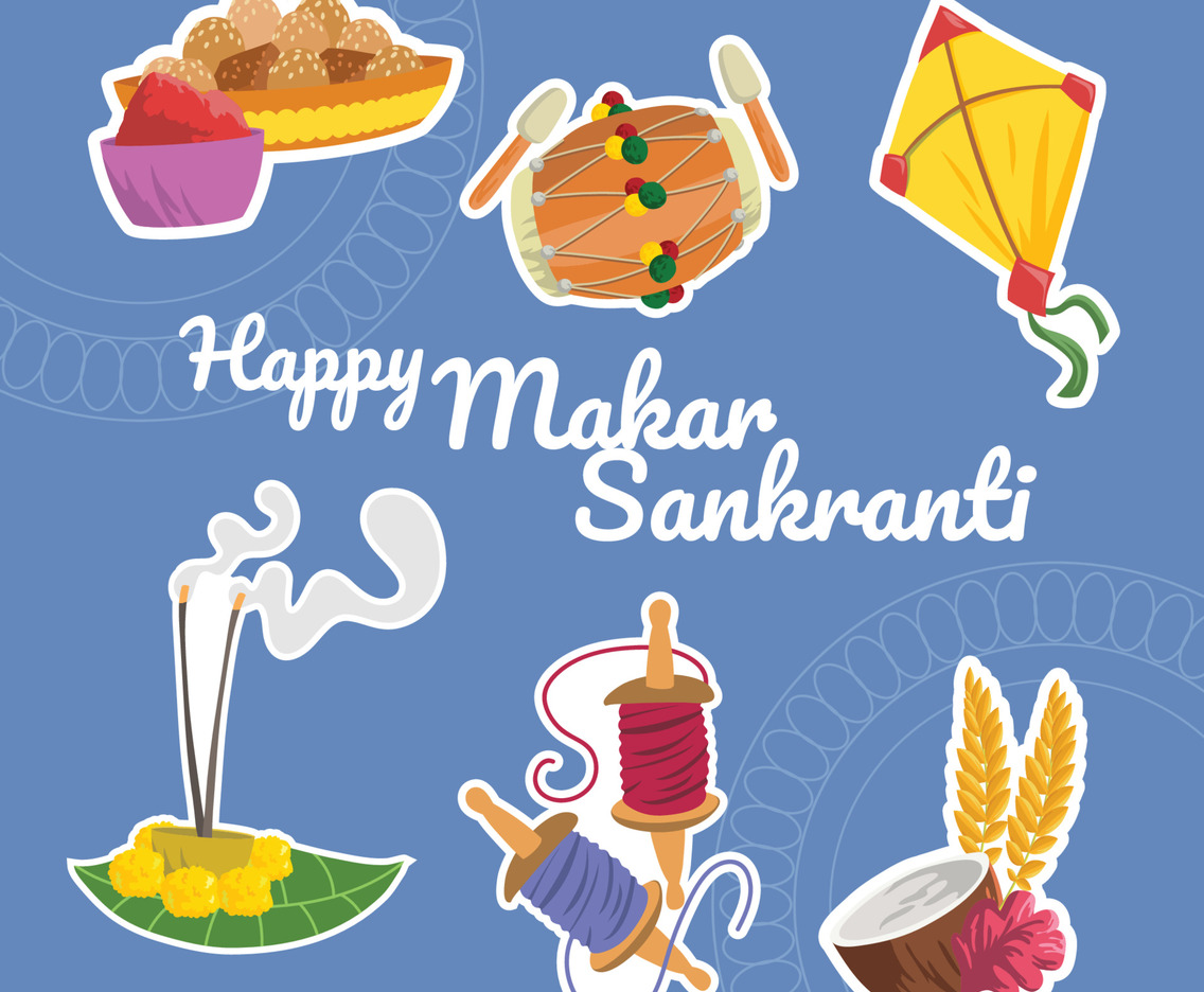 Makar Sankranti Sticker Pack