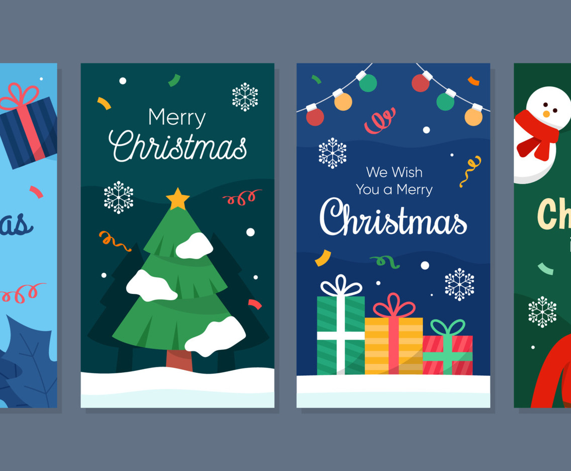 Christmas Party Invitation Social Media Template