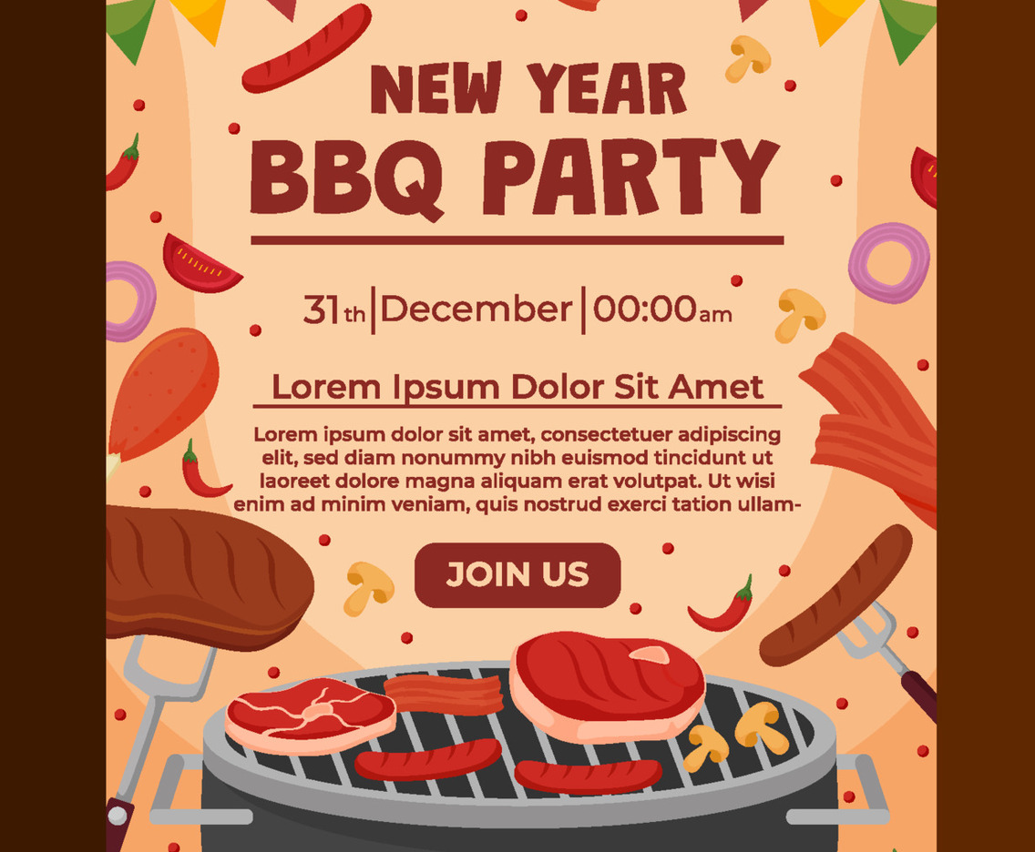 BBQ New Year Party