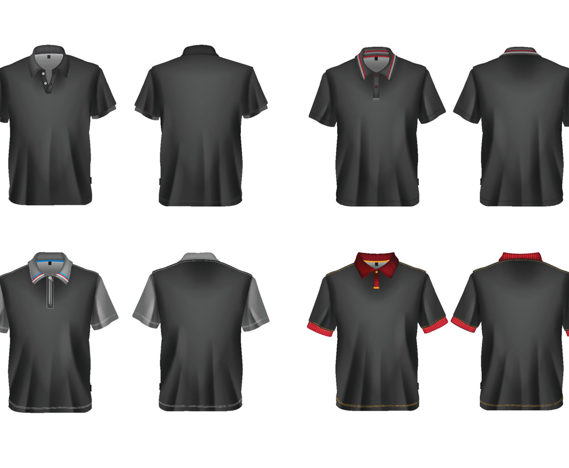 Realistic Polo Shirt Mockup