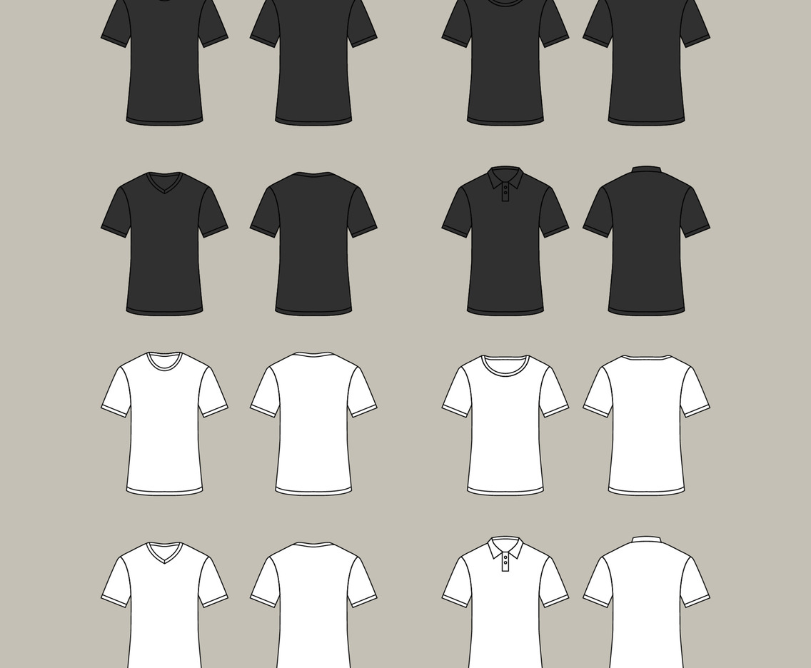 Short Sleeve T-shirt Mockup