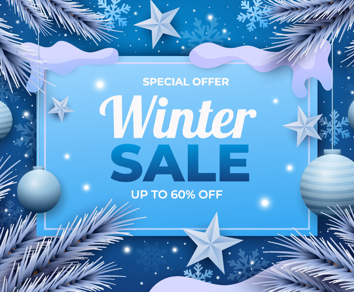 Winter Sale Poster