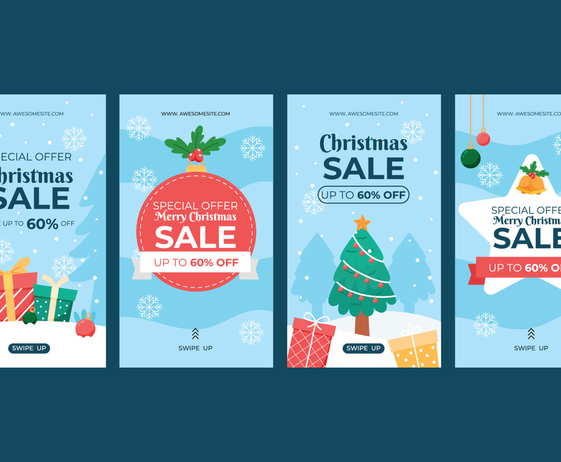 Christmas Sale Social Media Template