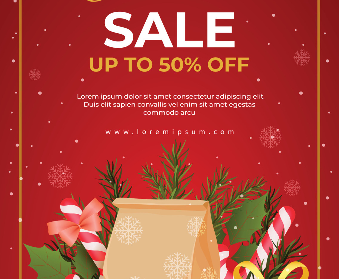 Christmas Sale Poster