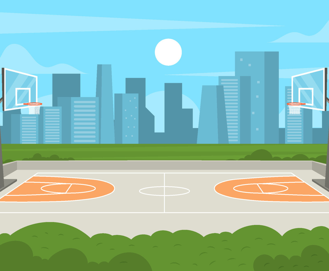 Outdoor Basketball Court