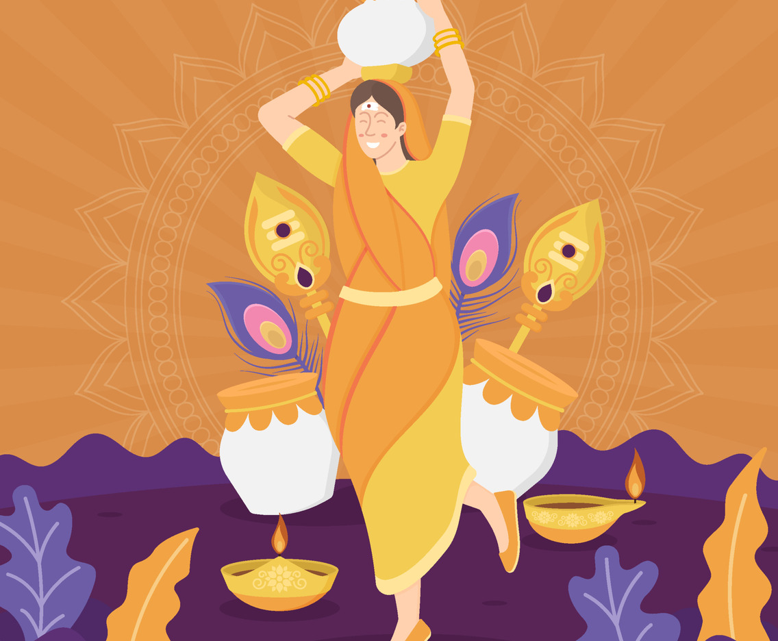 Happy Thaipusam Day Concept