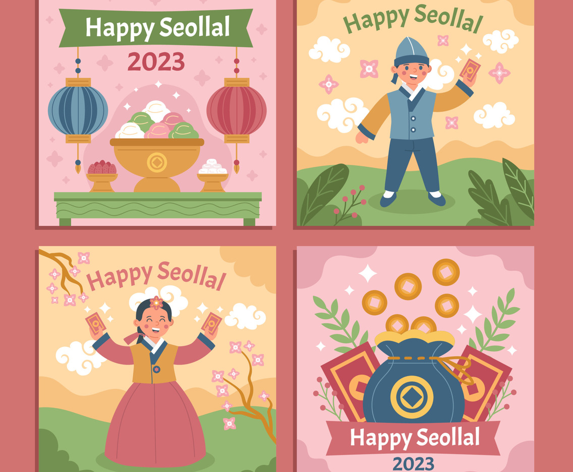 Seollal Social Media Templates
