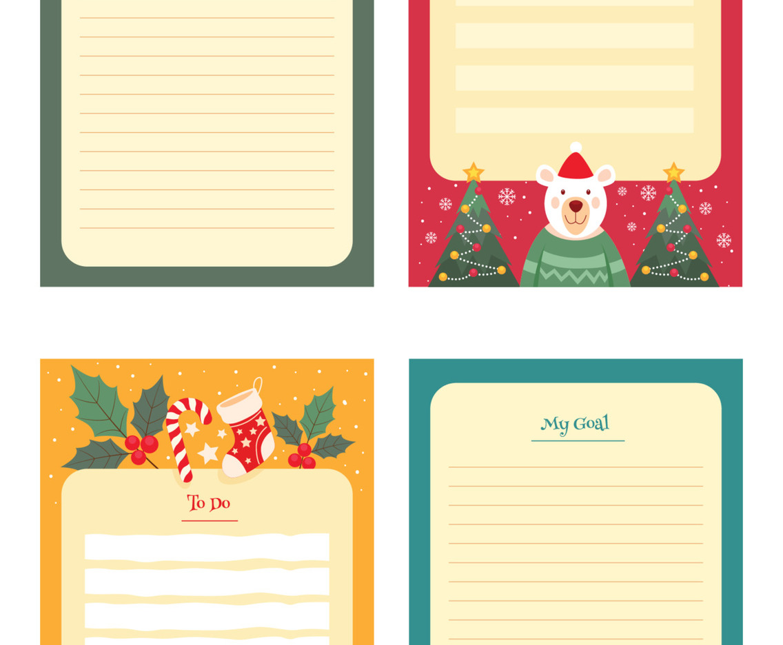 Christmas Journal Template