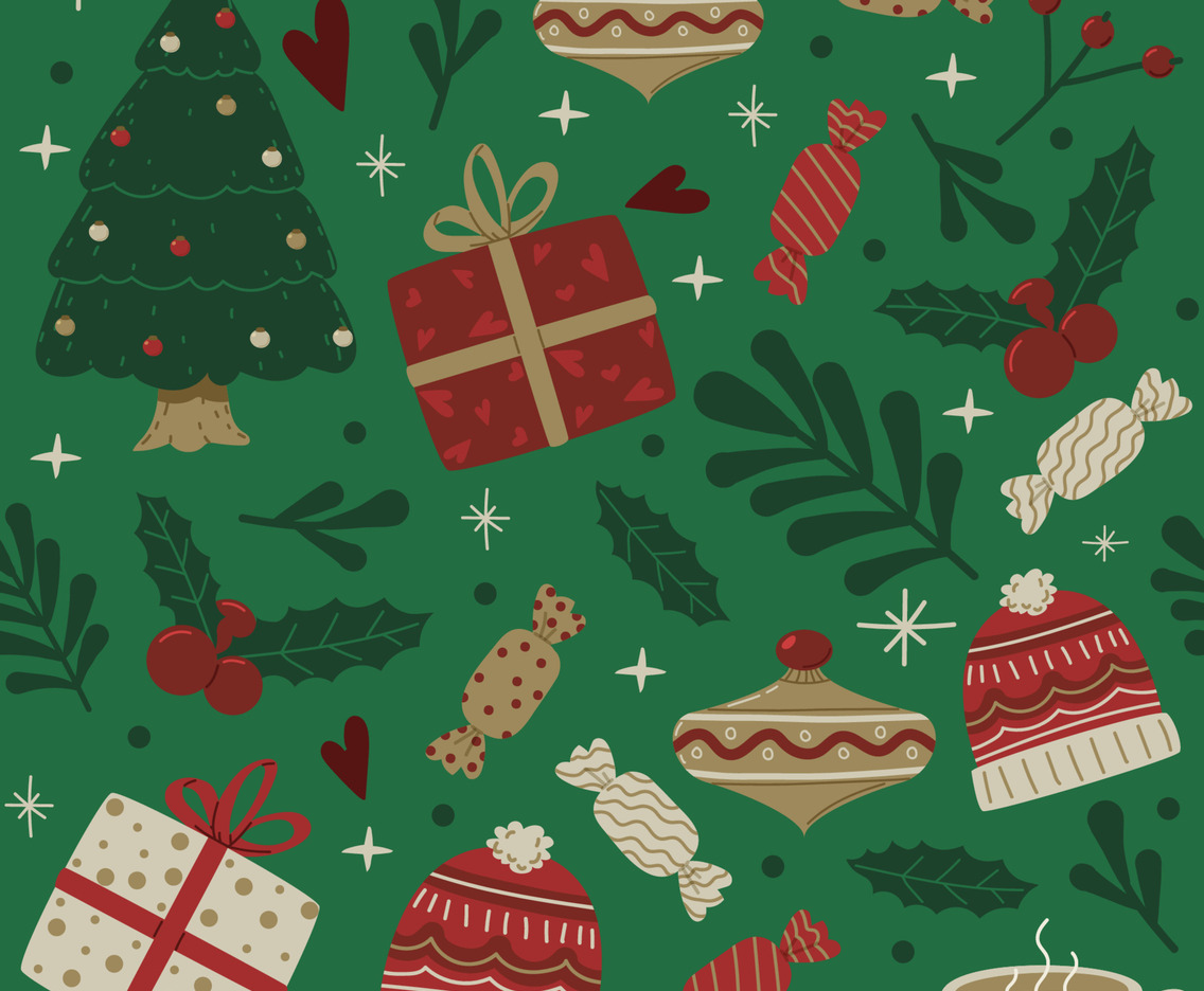 Christmas Seamless Background