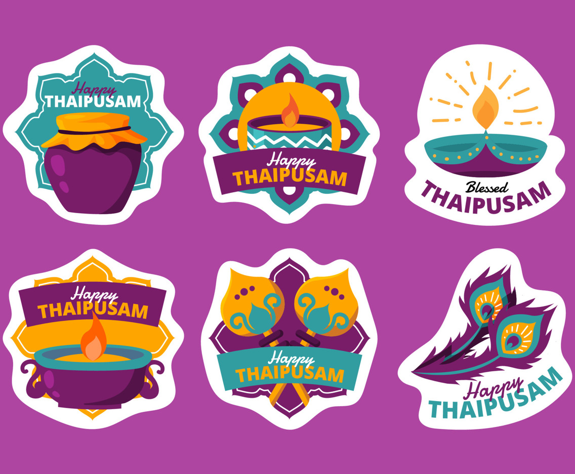 Thaipusam Sticker Pack