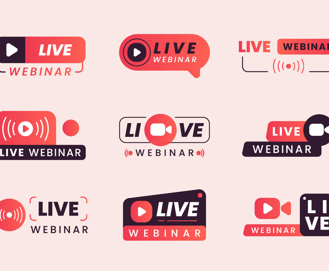 Live Webinar YouTube Badge