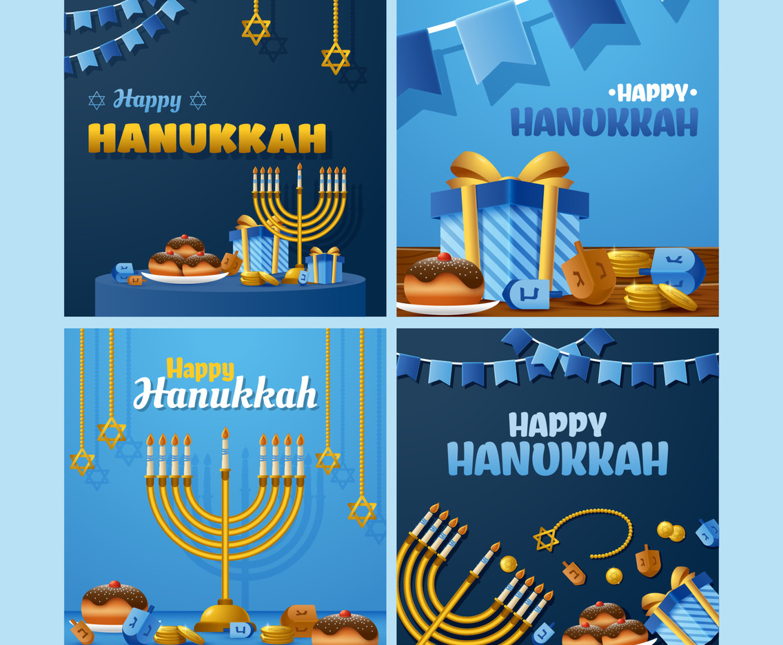 Hanukkah Social Media Post