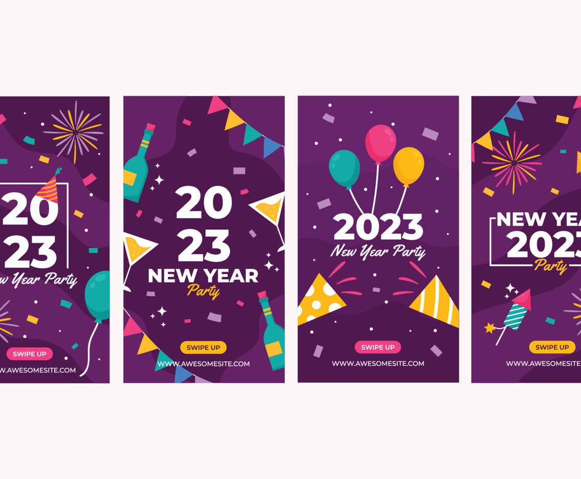 2023 New Year Social Media Template