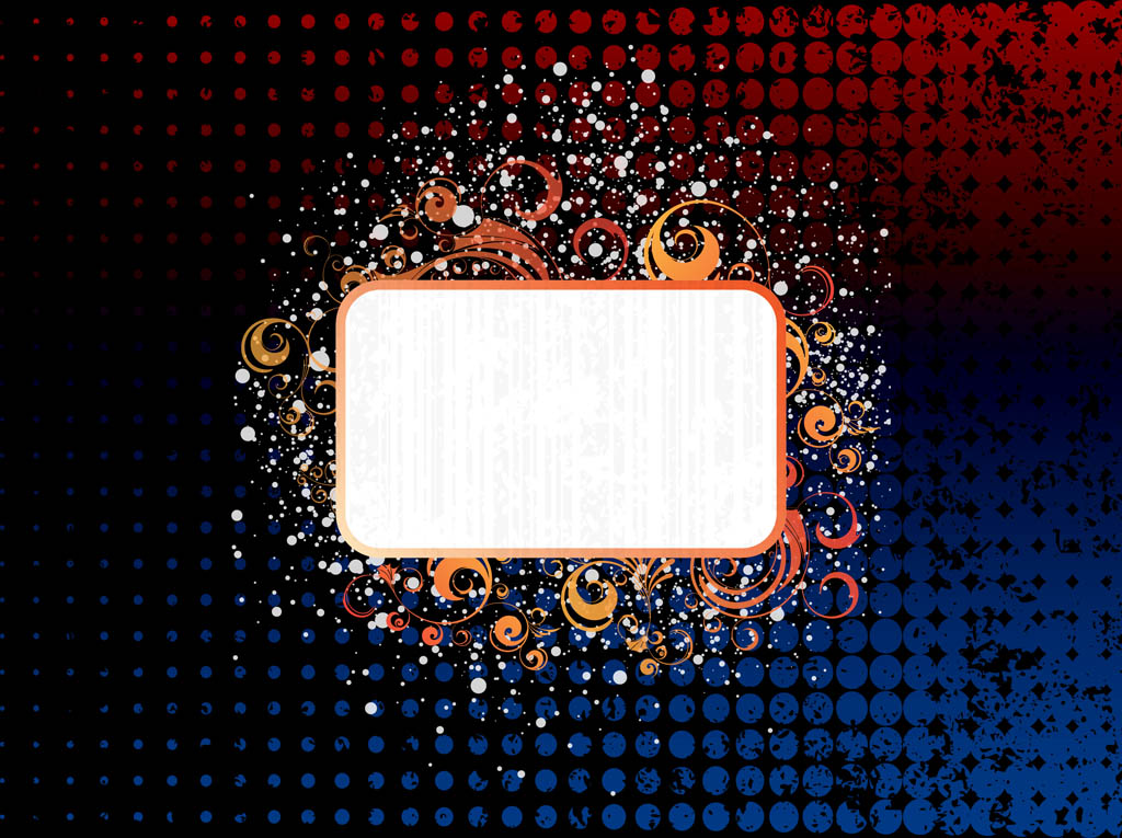 Grunge Background Template Vector