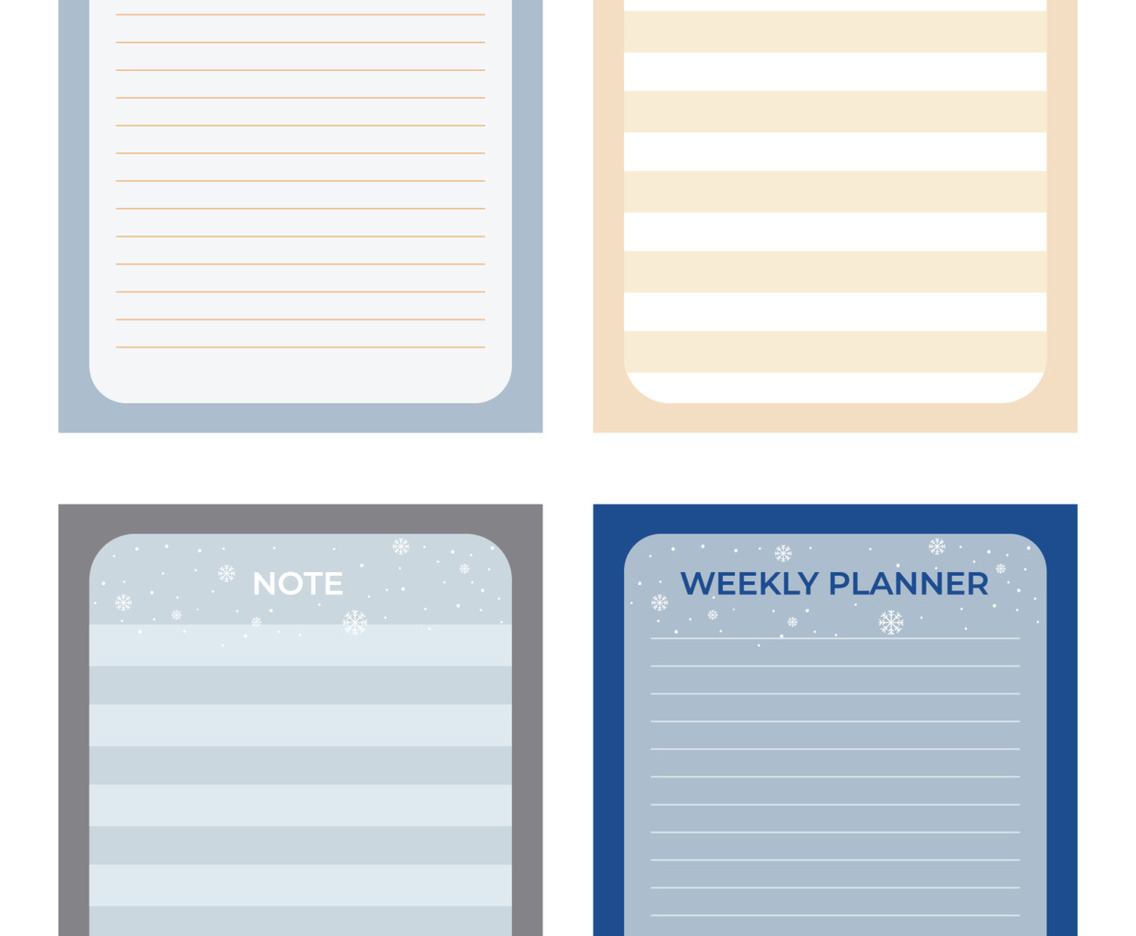 Winter Journal Template