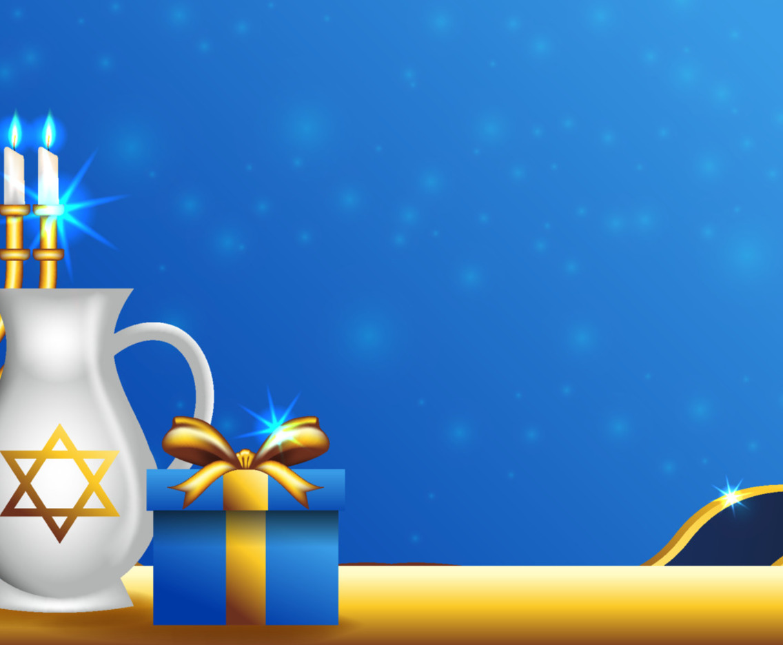 Happy Hanukkah Background