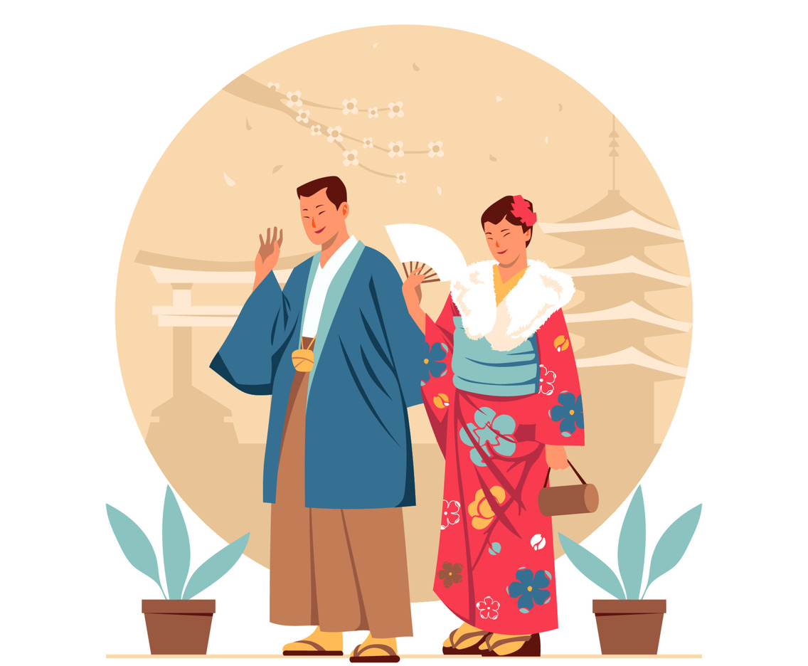 Japan Coming of Age Day Concept