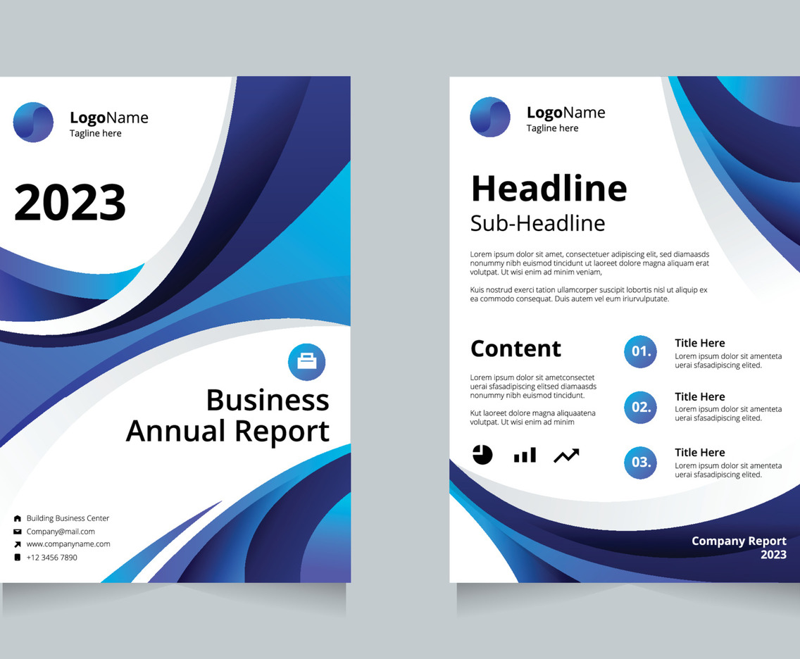 Corporate Annual Report Cover