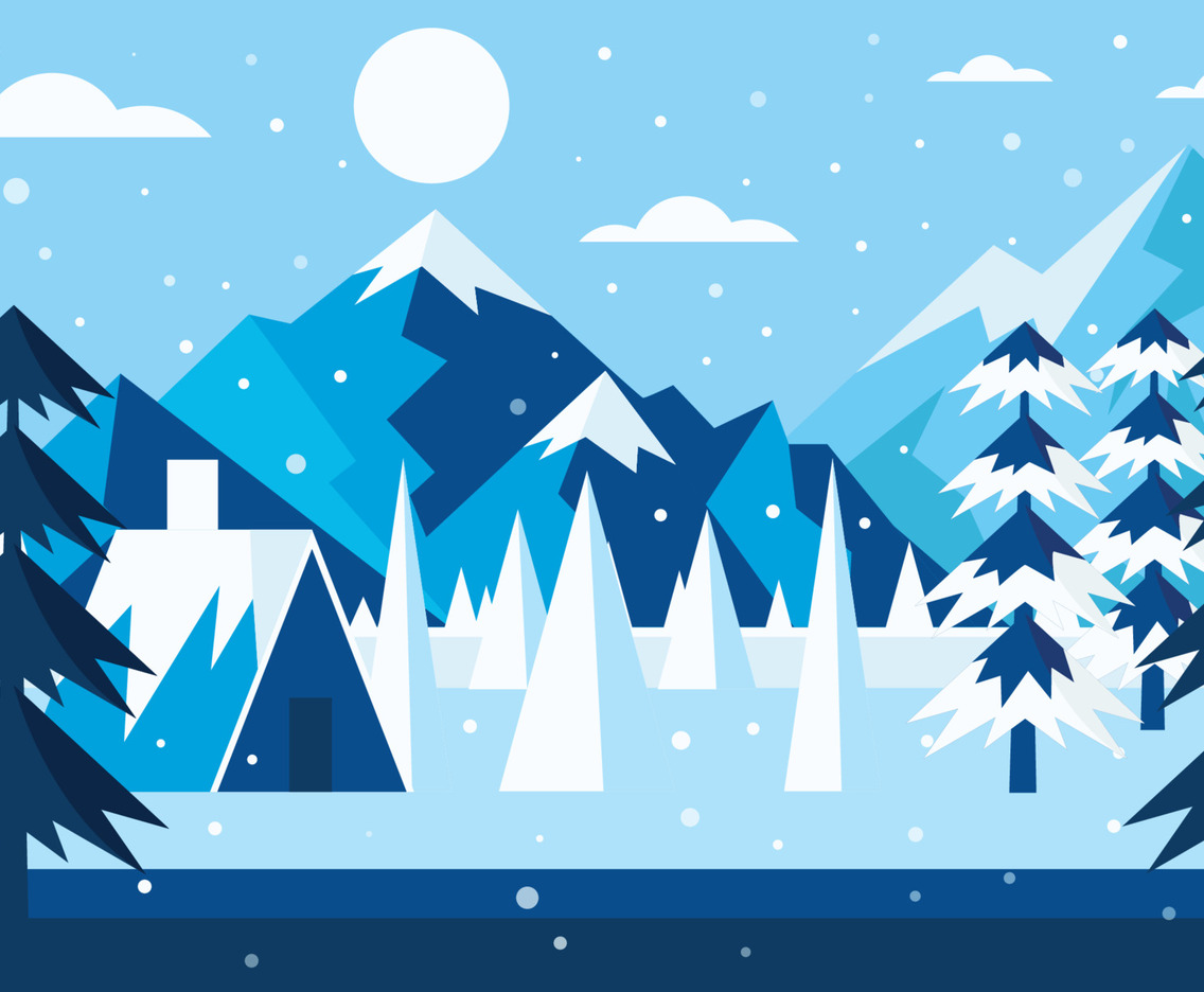Snowy Winter Scenery