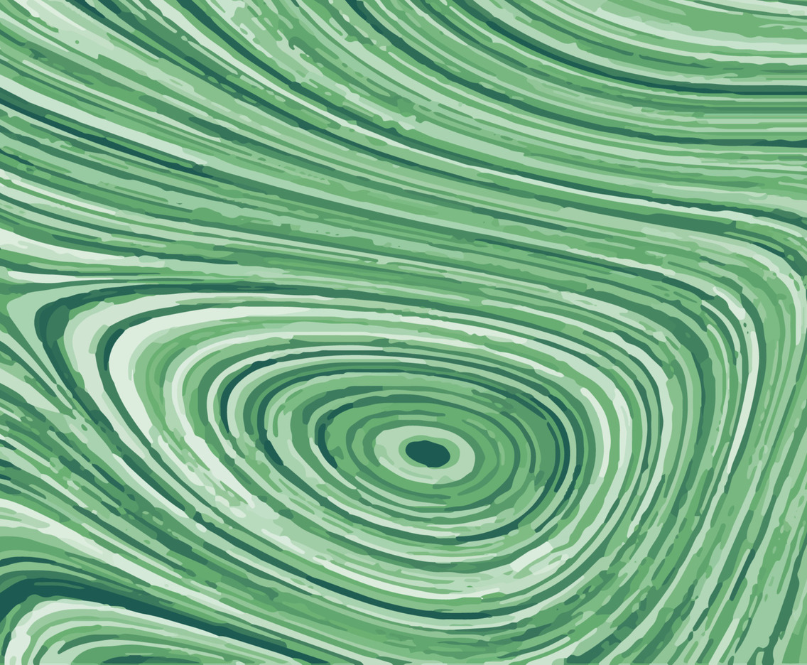 Abstract Wavy Green Marble Background