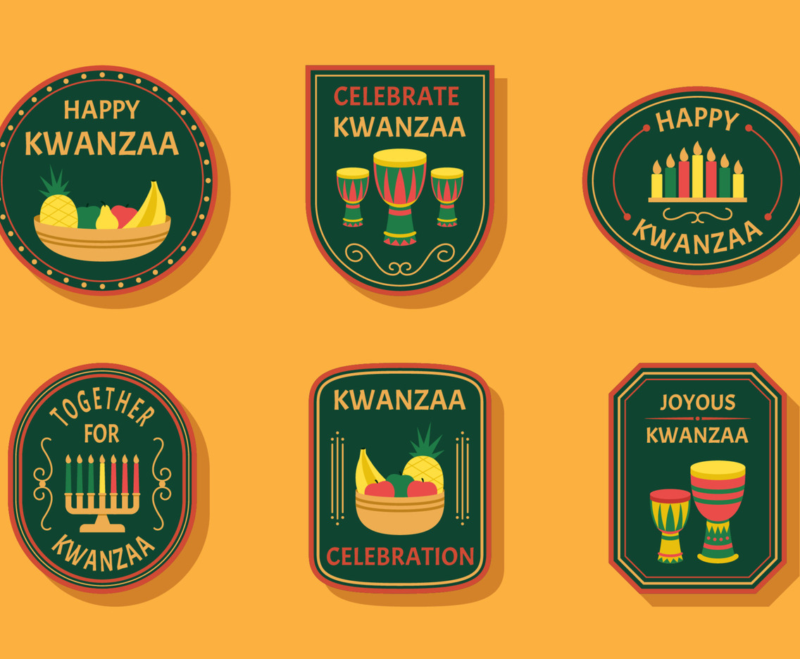 Kwanzaa Badge Collection