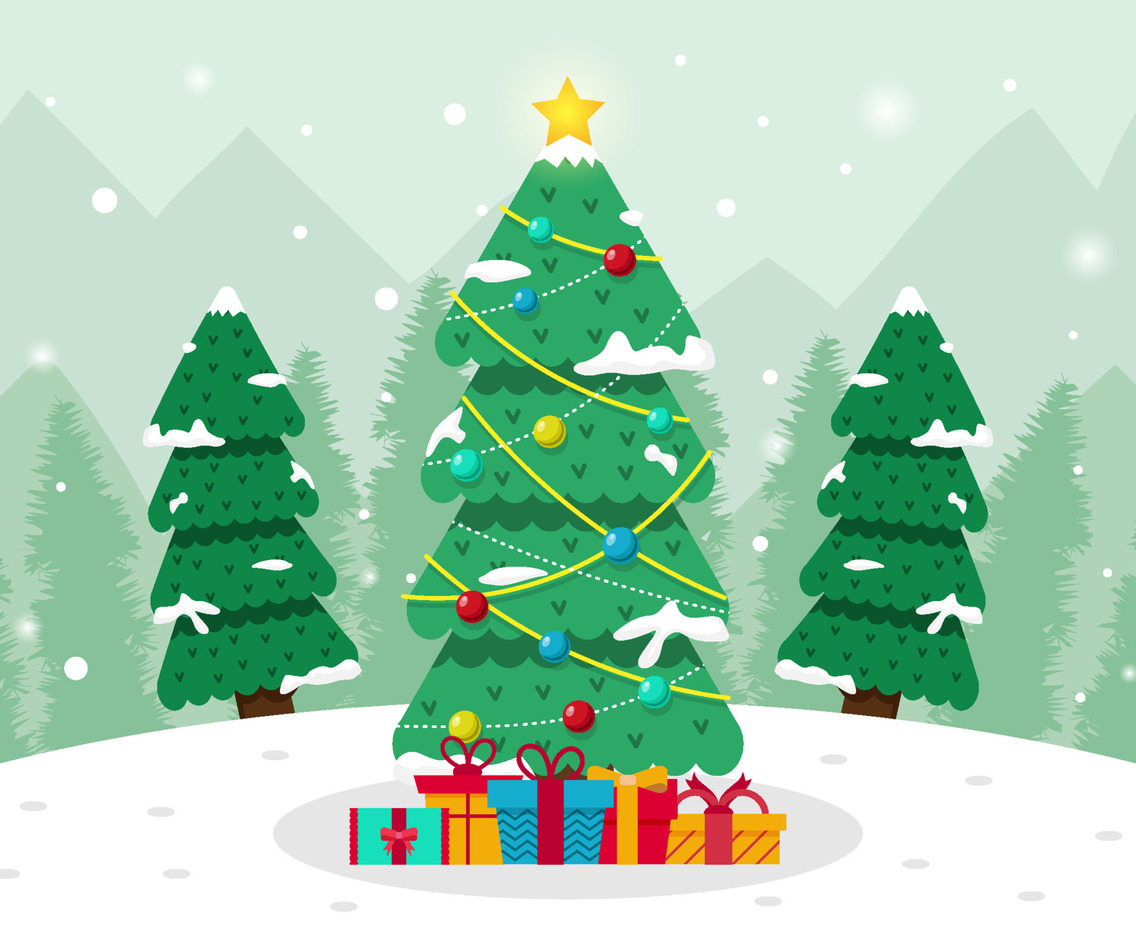 Christmas Tree Background