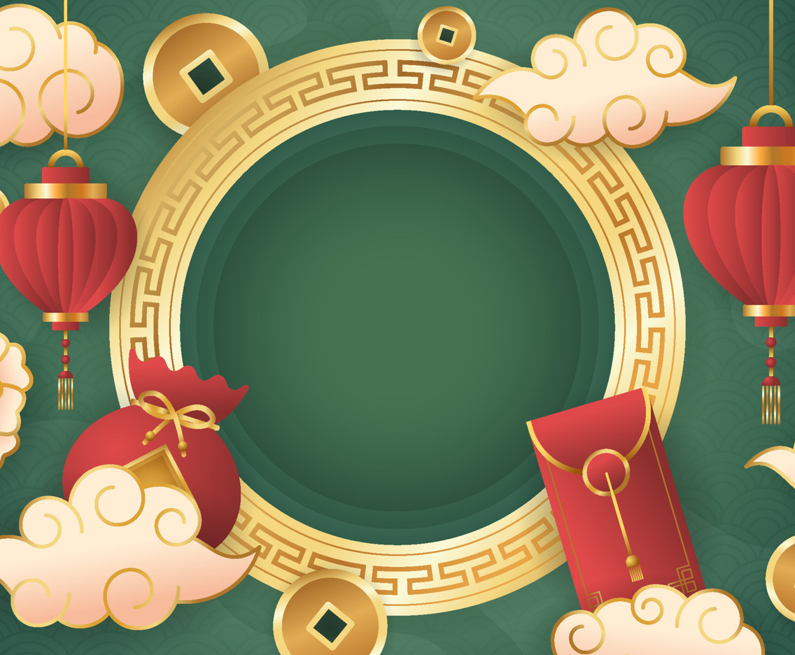 Chinese New Year Background Template