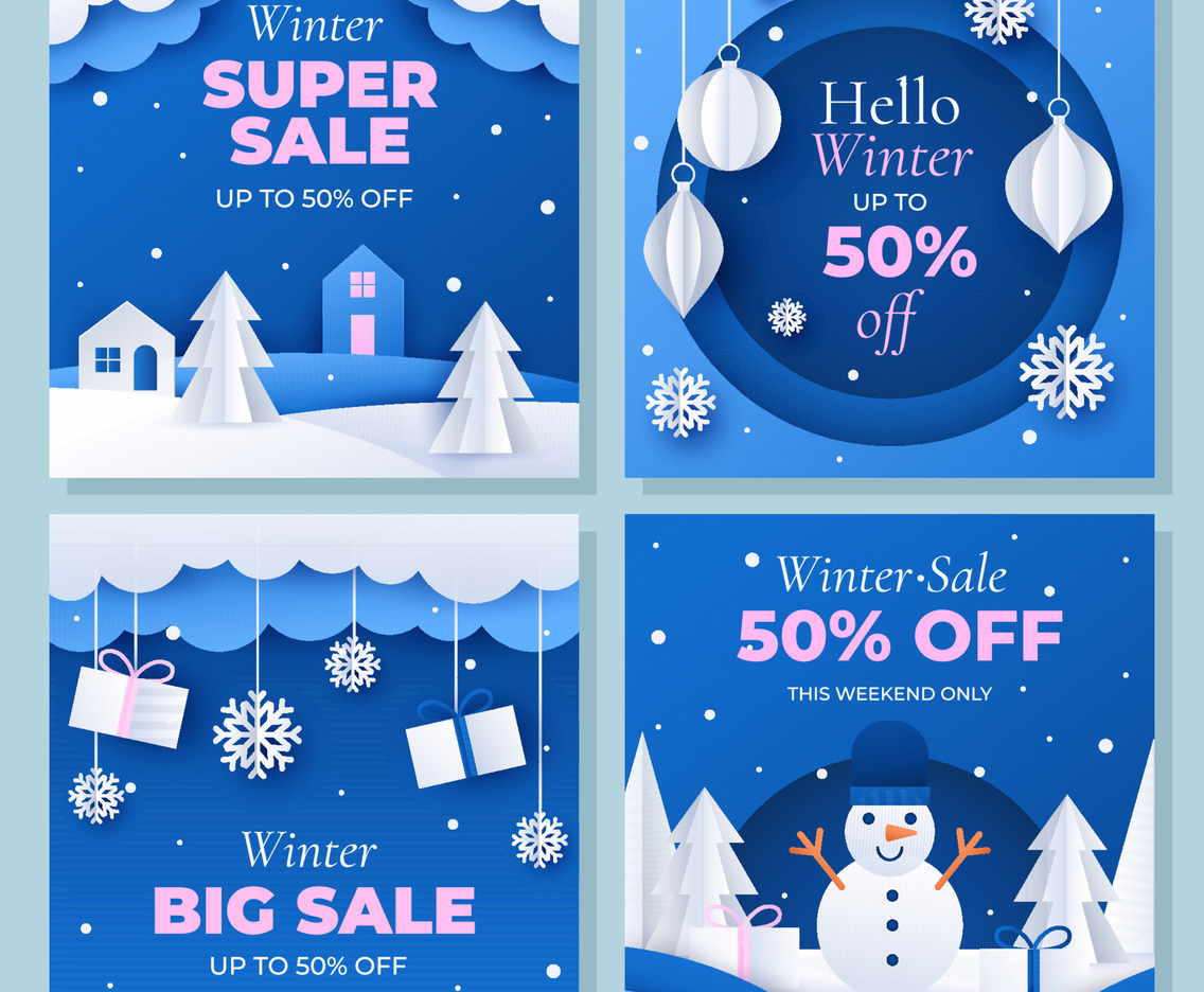 Winter Social Media Template