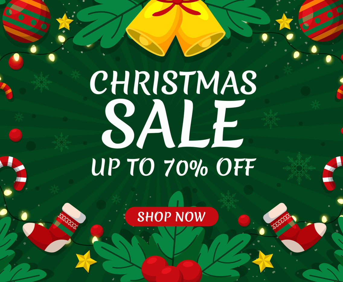 Christmas Sale Poster Template