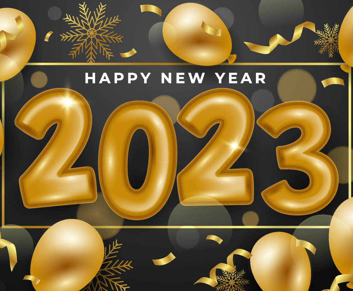 Happy New Year 2023 Concept