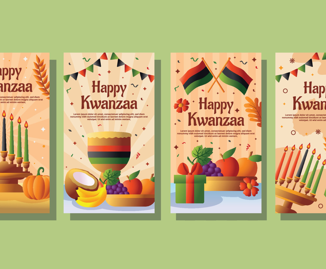 Happy Kwanzaa Social Media Template