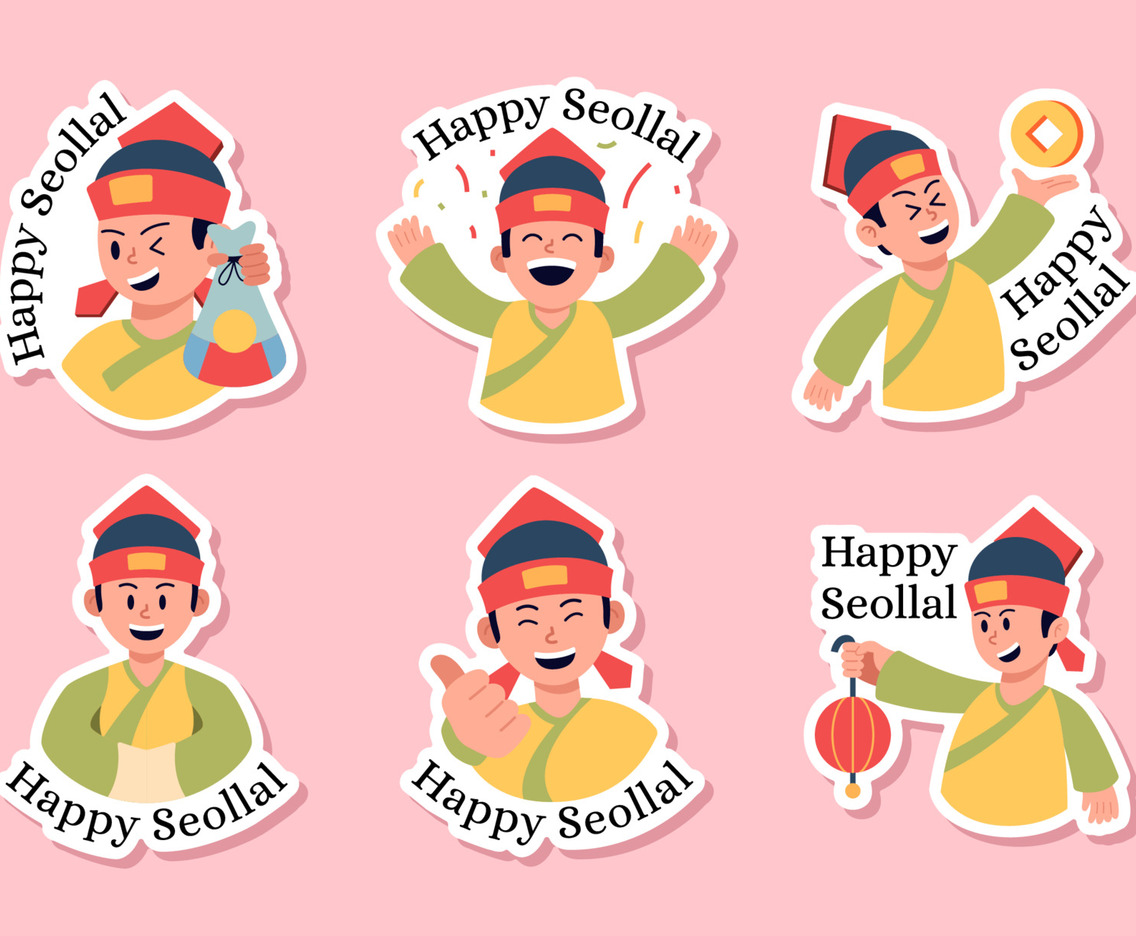 Seollal Chat Sticker Set